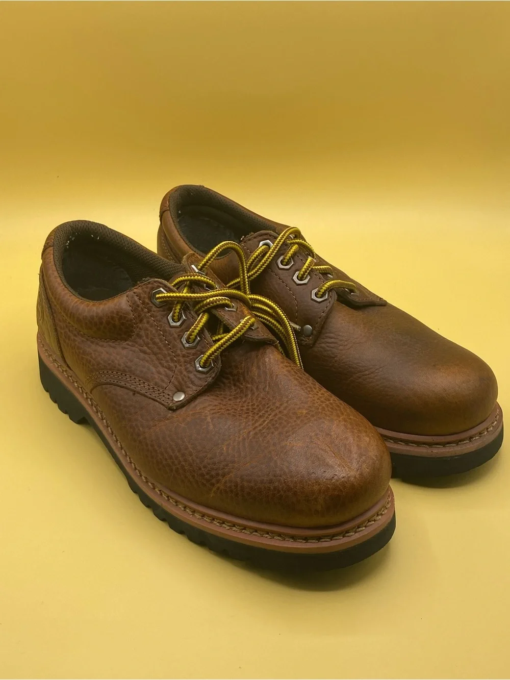 Elk Woods brown leather work Oxford shoes